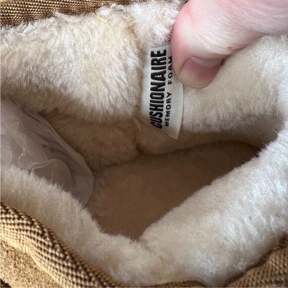 Cushionaire Hippy Women’s Suede Platform Ankle Boots Chestnut Size 8 New - Picture 4 of 9